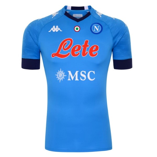 Thailande Maillot Football Naples Domicile 2020-21 Bleu